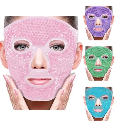 cold and hot heat facial mask multi colors