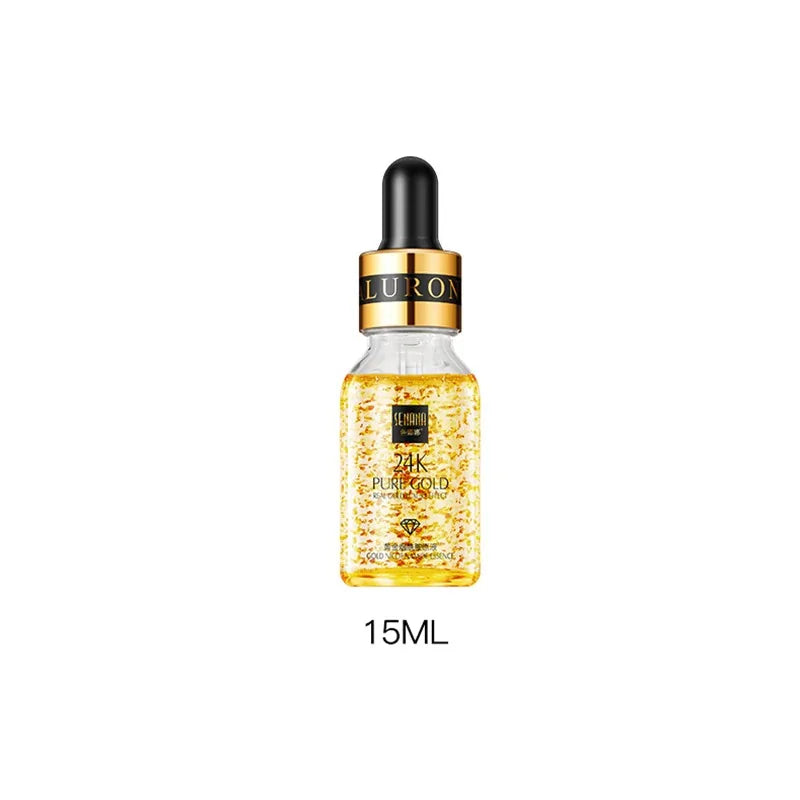 24k Gold Hyaluronic Acid Face Serum 15mL