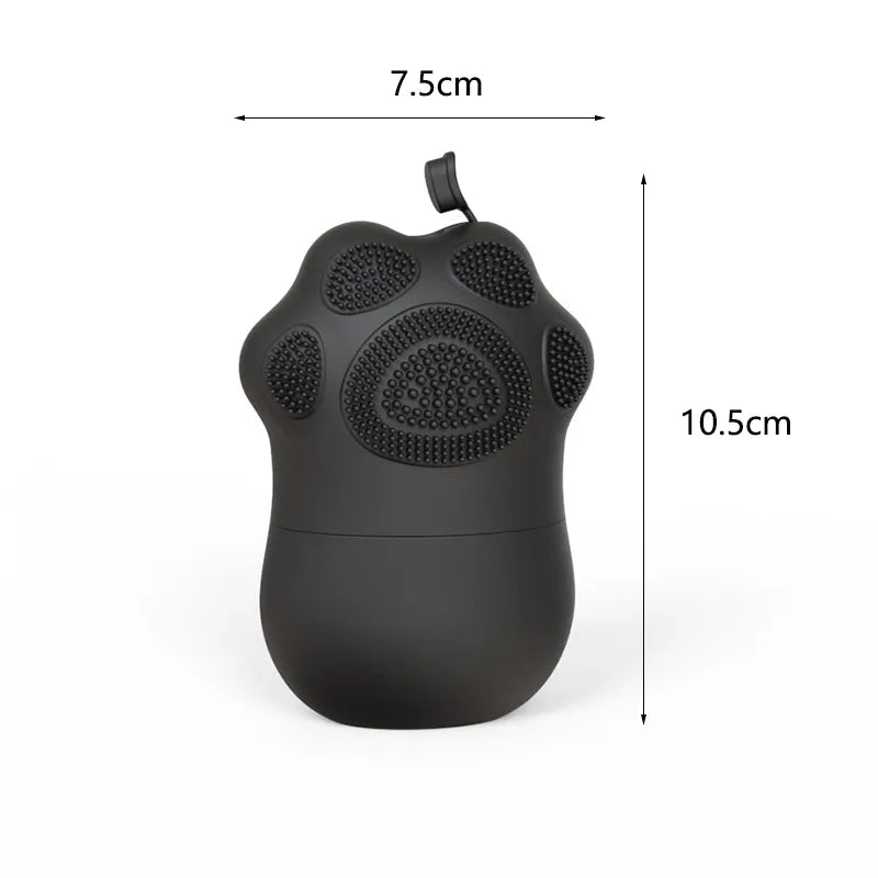 Silicon Facial Roller Paw Dimensions